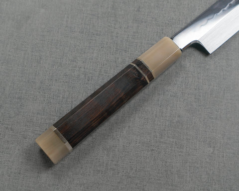 Genkai Masakuni Mizu-Honyaki Shirogami #2 Ripple Mirror 300mm Sakimaru Takohiki