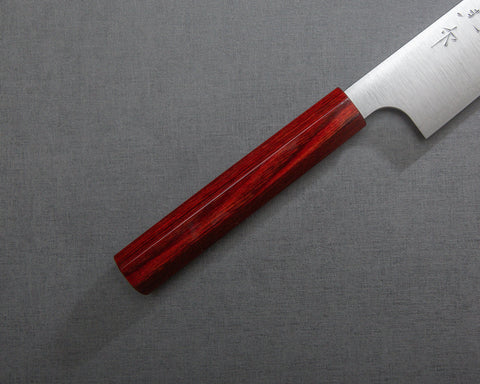 Kei Kobayashi R2/SG2 270mm Sujihiki with Urushi Red Pakka Wood Handle