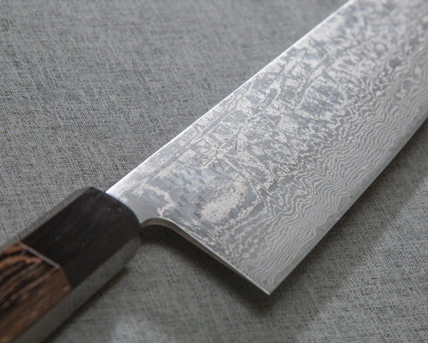 Shiro Kamo R2/SG2 Damascus 210mm Gyuto