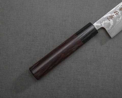 Seki Kanetsune "Zen-Bokashi" Aogami #2 Damascus 135mm Petty