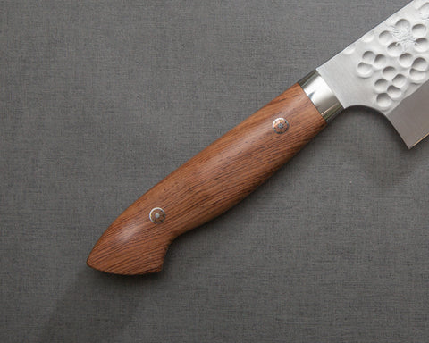 Yoshimi Kato R2/SG2 Tsuchime Gyuto with Cherry Wood Handle