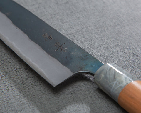 Masakage "Mizu" Aogami #2 Kurouchi 165mm Santoku