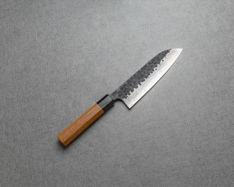 Masakage "Koishi" Aogami Super Kurouchi Tsuchime 165mm Santoku