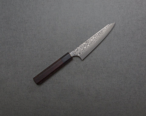 Masakage "Kumo" VG10 Kurosome Damascus 150mm Honesuki