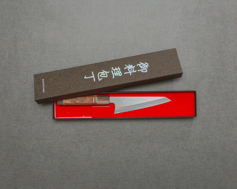 Tateo Myojin "Naru" Shirogami #2 150mm Honesuki