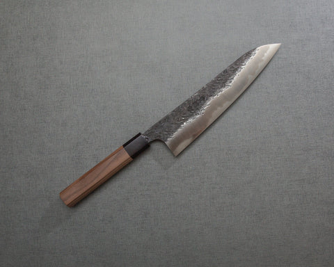 Kisuke Aogami #2 Warikomi Kurouchi Tsuchime 210mm Gyuto