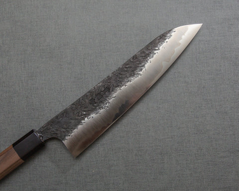 Kisuke Aogami #2 Warikomi Kurouchi Tsuchime 210mm Gyuto