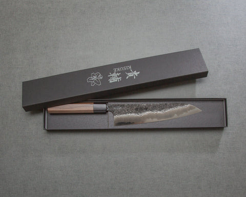 Kisuke Aogami #2 Warikomi Kurouchi Tsuchime 210mm Gyuto
