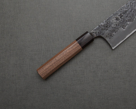 Kisuke Aogami #2 Hon-Warikomi Kurouchi Tsuchime Hon-Kasumi 165mm Nakiri