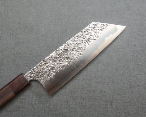 Kisuke ATS-34 Warikomi Tsuchime 165mm Bunka with Rosewood Handle