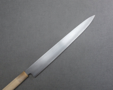 Mizuno Tanrenjo / Minamoto Akitada "Hontanren" Aogami #2 Sujihiki 300mm