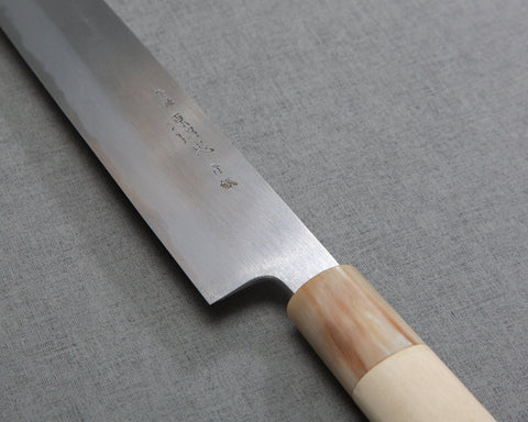 Mizuno Tanrenjo / Minamoto Akitada "Hontanren" Aogami #2 Sujihiki 300mm