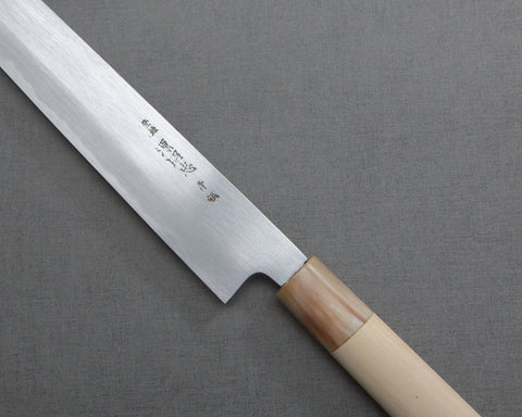 Mizuno Tanrenjo / Minamoto Akitada "Hontanren" Aogami #2 Sujihiki 300mm