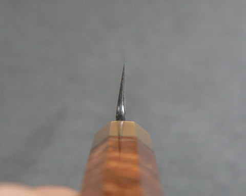 Akiharu Mizuno "Tantetsu Goma" Aogami #2 Mizu-Honyaki DX Full Mirror Ripple 330mm Yanagiba