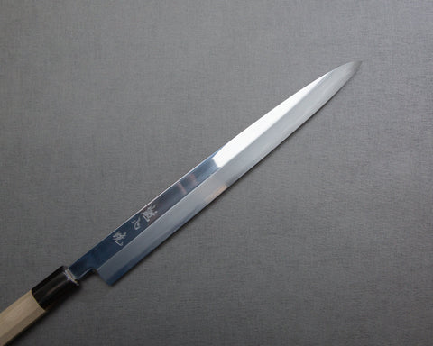 Kaishin "Akatsuki" Aogami #2 Mirror Yanagiba with Saya