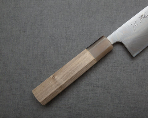 Kaishin "Thin Series" Ginsan (Silver #3) 165mm Santoku