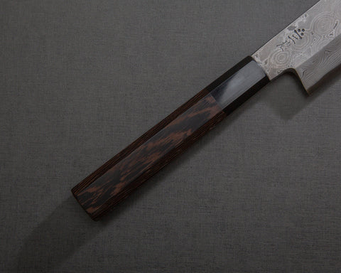 Nigara "Anmon" Aogami #2 Kurosome Damascus 165mm Usuba