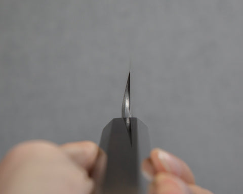 Nigara "Anmon" Aogami #2 Kurosome Damascus 300mm Sakimaru Takohiki