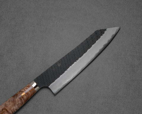 Nigara R2/SG2 Tsuchime Kurouchi 210mm Kiritsuke Gyuto with Maplewood Handle