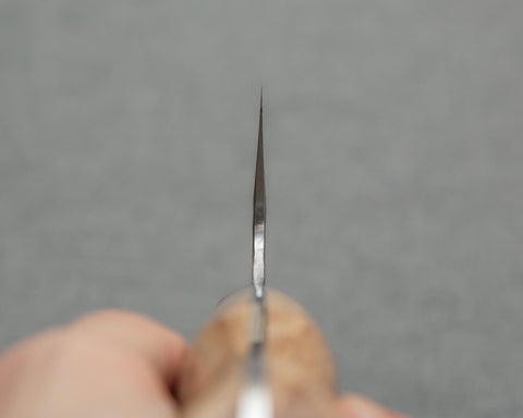 Nigara R2/SG2 Matt Migaki Tsuchime 165mm Kiritsuke Nakiri with Stabilized Wood Handle