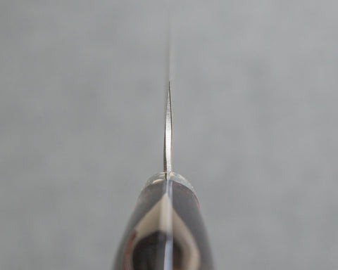 Nigara R2/SG2 Matt Migaki Tsuchime 135mm Kiritsuke Petty with Polished Tigereye Acrylic Handle