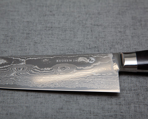 Ryusen Bonten Unryu Damascus VG10 Gyuto 240mm