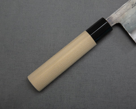 Sugimoto Carbon Steel Kurouchi Hon-Kasumi 165mm Nakiri