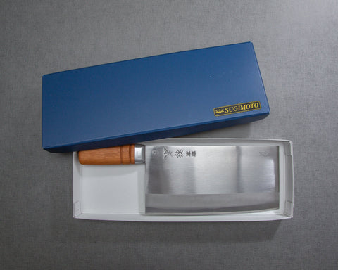 Sugimoto "No. 6 Cleaver" Chuka Bocho 220mm