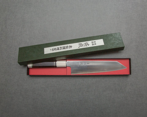 Sukenari HAP40 210mm Kiritsuke Gyuto with Ebony Triple-Ginmaki Handle