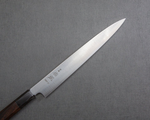 Sukenari HAP40 Sujihiki 240mm with Ebony Buffalo Horn Handle