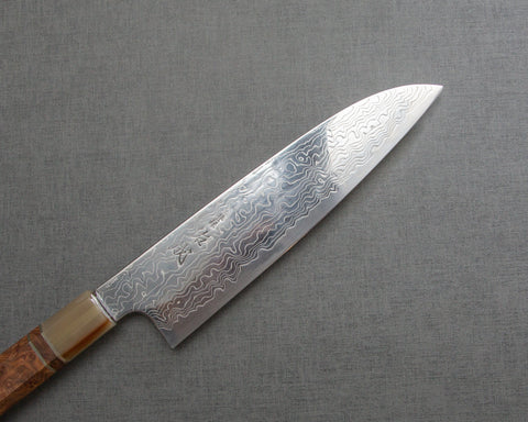 Sukenari R2/SG2 Mirror Damascus 180mm Santoku