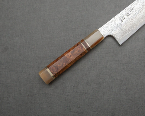 Sukenari R2/SG2 Mirror Damascus 180mm Santoku