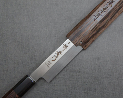 Sakai Takayuki "Sho-Ryu" VG10 Honyaki 270mm Yanagiba with Wenge Buffalo Horn Handle and Saya