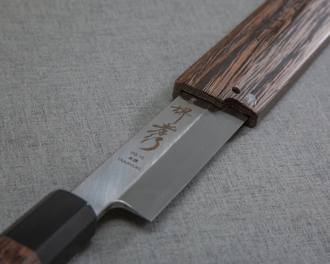 Sakai Takayuki "Sho-Ryu" VG10 Honyaki 270mm Yanagiba with Wenge Buffalo Horn Handle and Saya