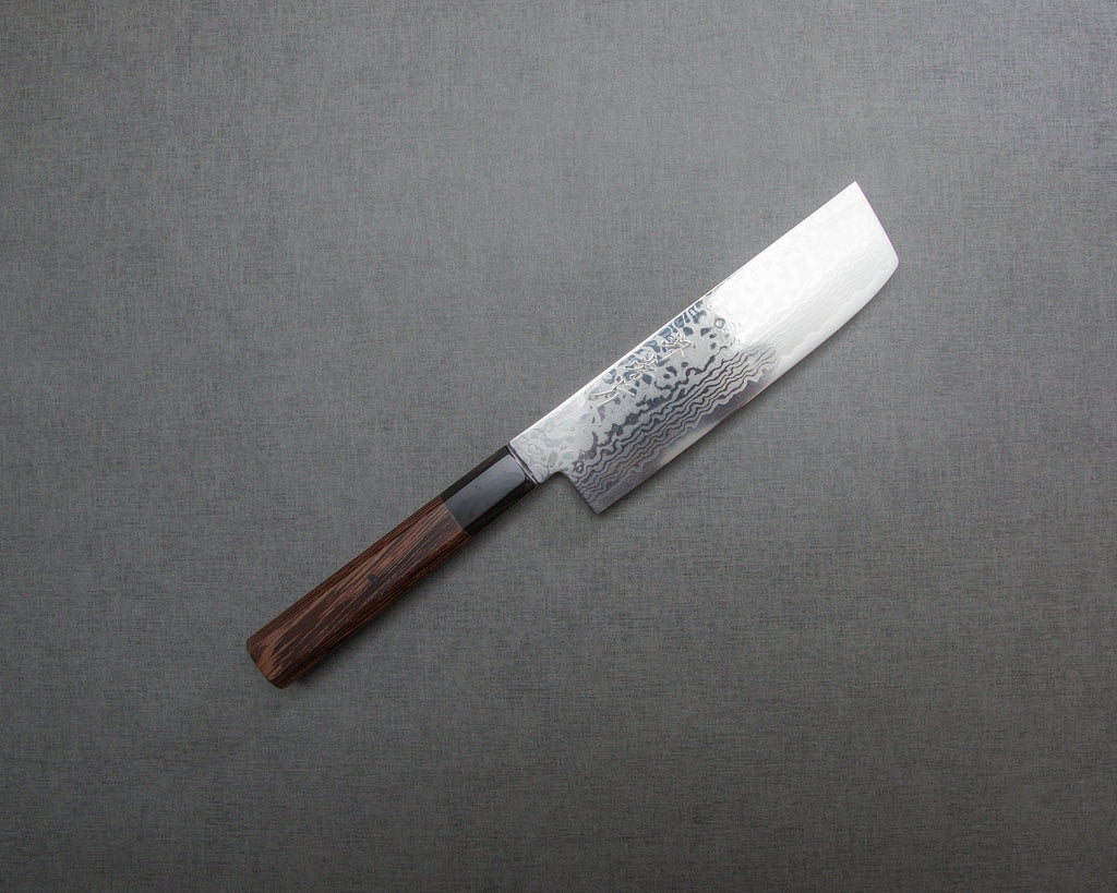 Sakai Takayuki 33 Layer Damascus Nakiri 165mm (6.5) - Japanese Chef Knives