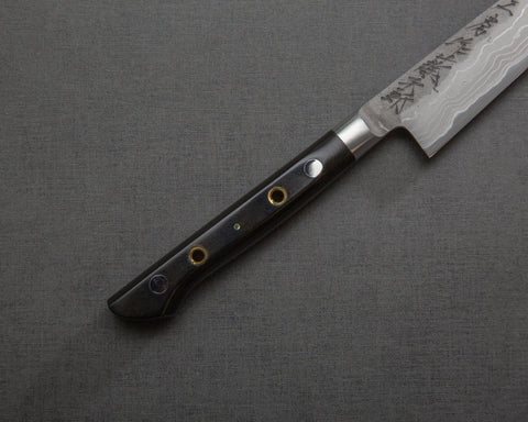 Tojiro Atelier Hand-forged Aogami #2 Suminagashi Nashiji 120mm Petty