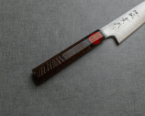 Shigeki Tanaka Ginsan (Silver #3) 150mm Petty with Wenge Buffalo Horn Handle
