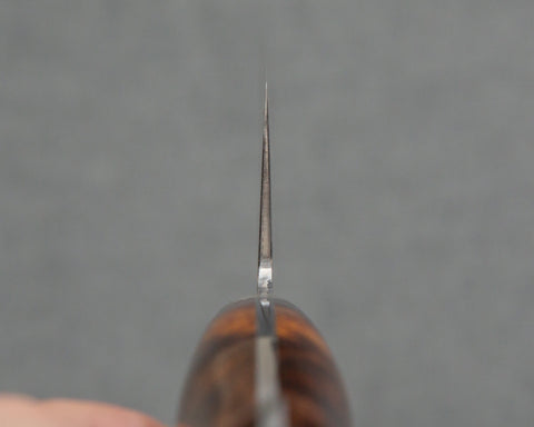 Shigeki Tanaka R2/SG2 Kurosome Damascus 170mm Nakiri with Ironwood Handle