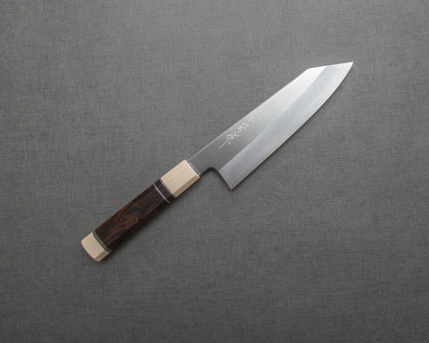 Makoto Tadokoro "Marushin" Ginsan (Silver #3) 180mm Bunka