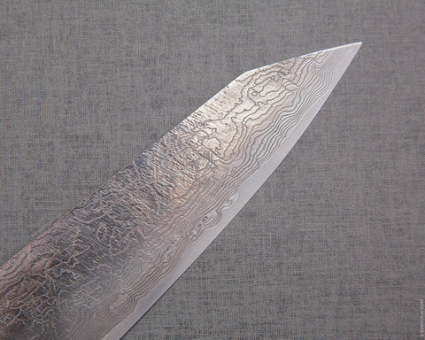 Takeshi Saji R2/SG2 Diamond Damascus Kiritsuke with Ironwood Handle