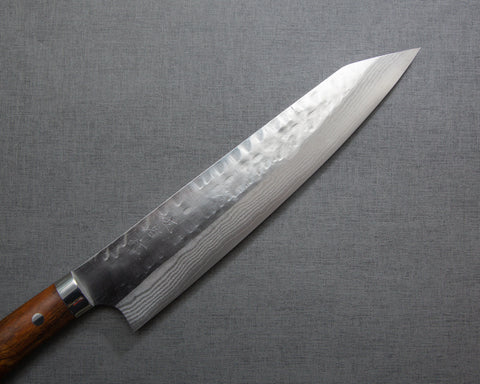 Takeshi Saji SRS-13 Damascus Tsuchime 240mm Kiritsuke with Ironwood Handle