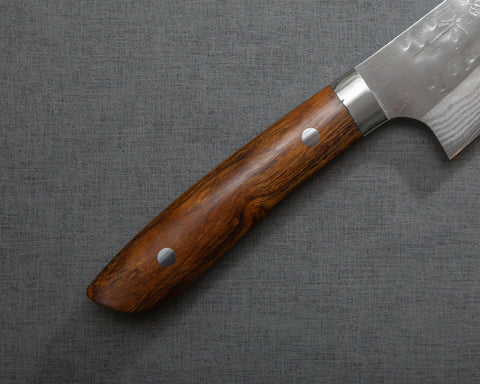 Takeshi Saji SRS-13 Damascus Tsuchime 240mm Kiritsuke with Ironwood Handle