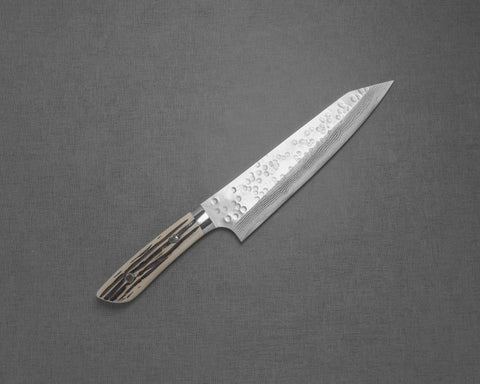 Takeshi Saji SRS-13 Kiritsuke Gyuto 210mm with White Antler Handle