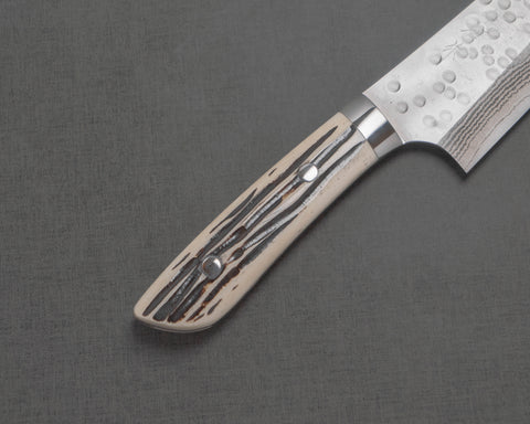 Takeshi Saji SRS-13 Kiritsuke Gyuto 210mm with White Antler Handle