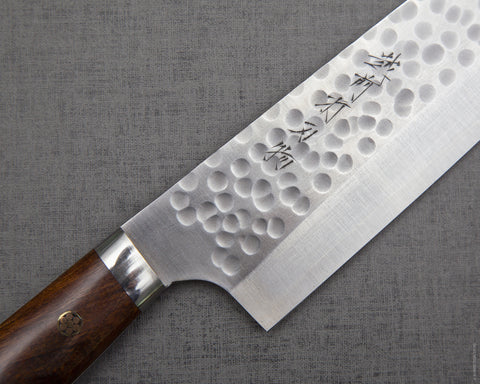 Yoshimi Kato R2/SG2 Tsuchime Gyuto with Ironwood Handle