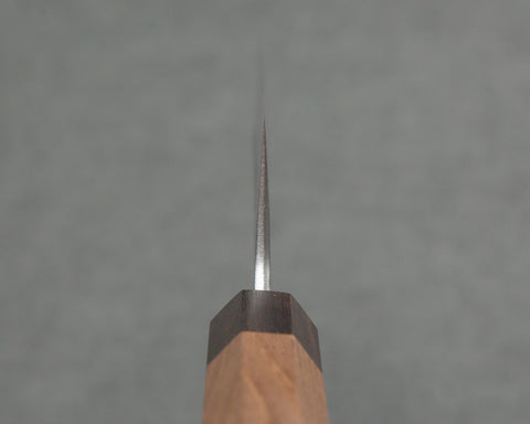 Yoshikane Shirogami #2 Kurouchi Tsuchime Gyuto with Enju Handle