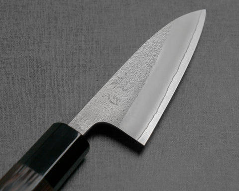 Hatsukokoro / Yoshikane Shirogami #2 Nashiji 80mm Petty