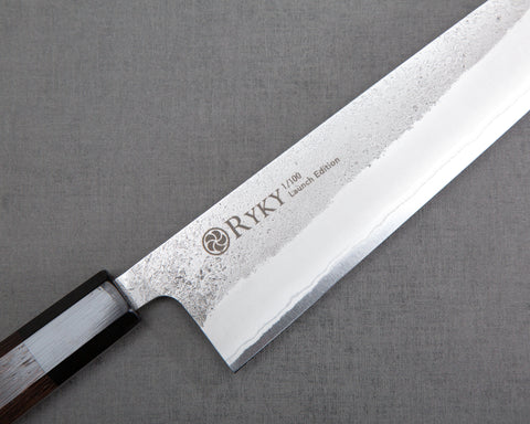 Yoshikane by Ryky Shirogami #2 Nashiji 210mm Gyuto