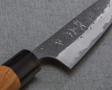 Yu Kurosaki "Shizuku" Aogami Super Kurouchi Tsuchime 120mm Petty
