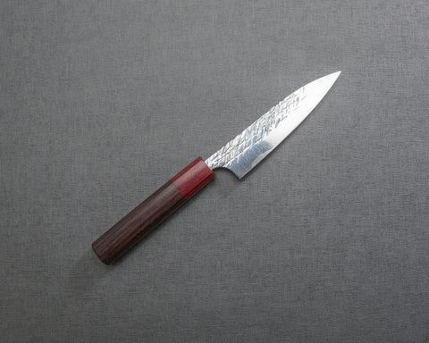 Yu Kurosaki "Raijin" Cobalt Special Tsuchime 120mm Petty with Rosewood Handle